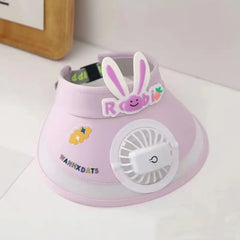 Cap with Fan Summer USB Charging Cooling Fan Baseball Cap Outdoor Golf Sunscreen 2 Speed Adjustable Peaked Hat Hiking Cap Fan