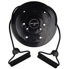 Waist Twisting Disc Magnet Foot Massage Slimming Large Area Granular Protrusions Pedal Board with Rope Fitness Balance