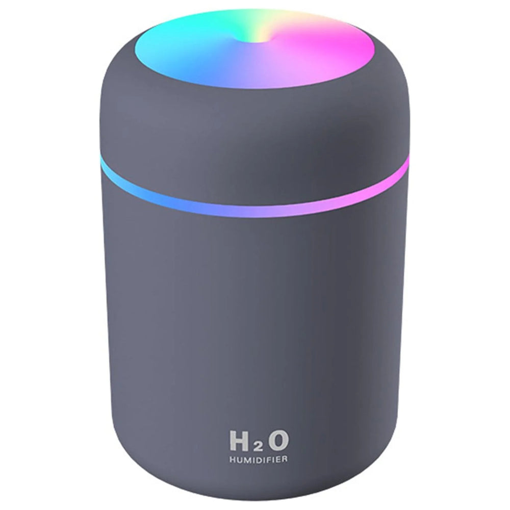 Portable Car Humidifier Colorful Cool Mini Humidifier, USB Desktop Humidifier for Bedroom,Office Room, Car,Etc. Auto Shut-Off, 2 Mist Modes, Super Quiet., Gift
