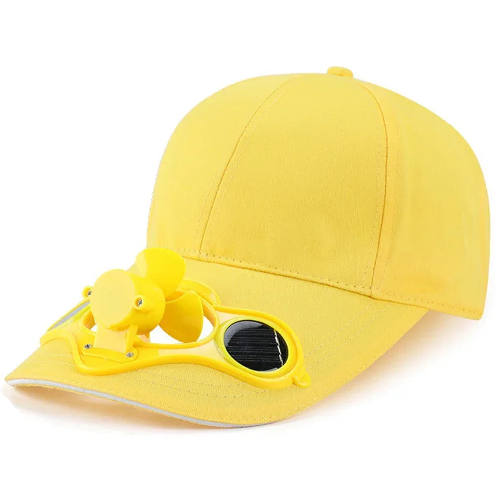 Cap with Fan Summer USB Charging Cooling Fan Baseball Cap Outdoor Golf Sunscreen 2 Speed Adjustable Peaked Hat Hiking Cap Fan