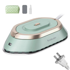 Portable Mini Electric Iron Dual-Voltage Non-Steam Travel Dry Iron 100-240V
