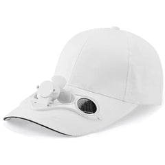 Cap with Fan Summer USB Charging Cooling Fan Baseball Cap Outdoor Golf Sunscreen 2 Speed Adjustable Peaked Hat Hiking Cap Fan