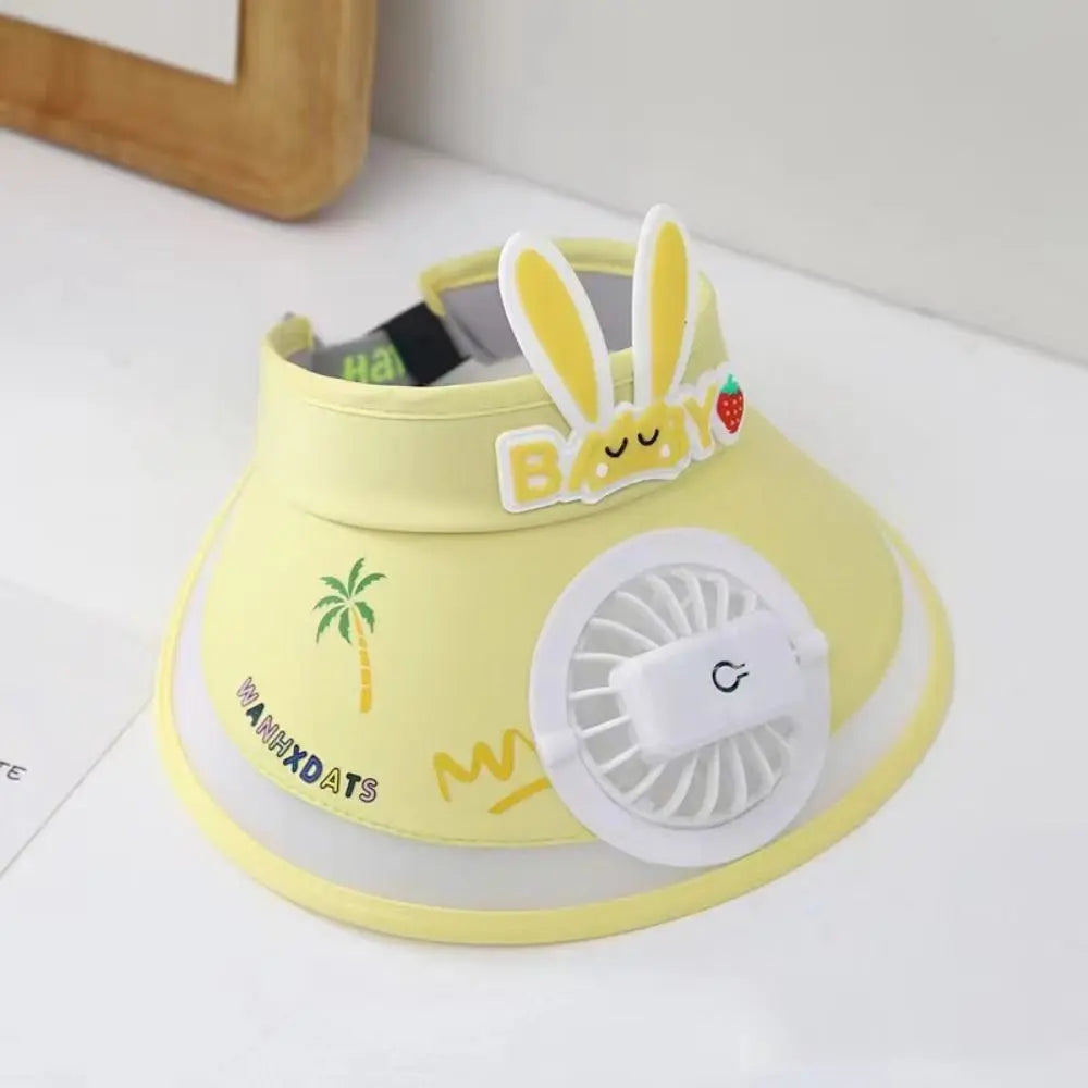 Cap with Fan Summer USB Charging Cooling Fan Baseball Cap Outdoor Golf Sunscreen 2 Speed Adjustable Peaked Hat Hiking Cap Fan