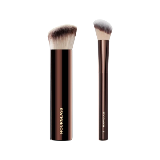 Hourglass Base & Cheek Duo - Vanish Foundation + No. 15 Blush Brush